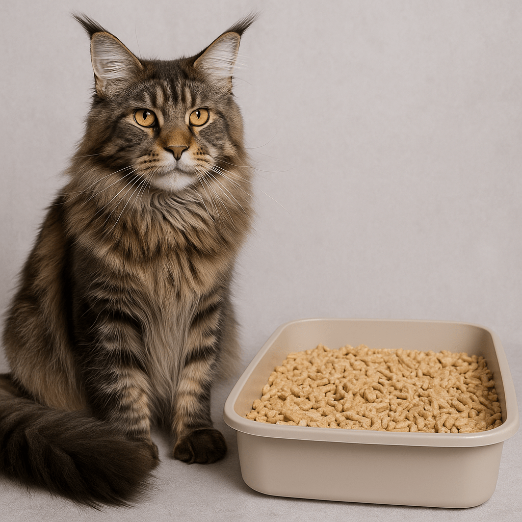 Jaki żwirek jest najlepszy dla kotów rasy maine coon?
