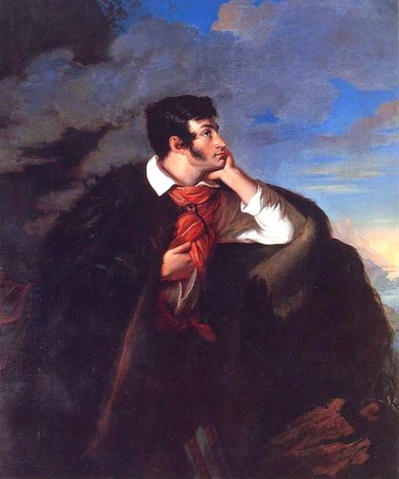 Sławny portret Mickiewicza autorstwa Walentego Wańkowicza oddaje romantyczną duszę Mickiewicza
