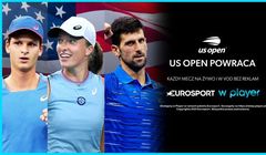 Ostatni turniej Wielkiego Szlema na antenach Eurosportu i w Playerze