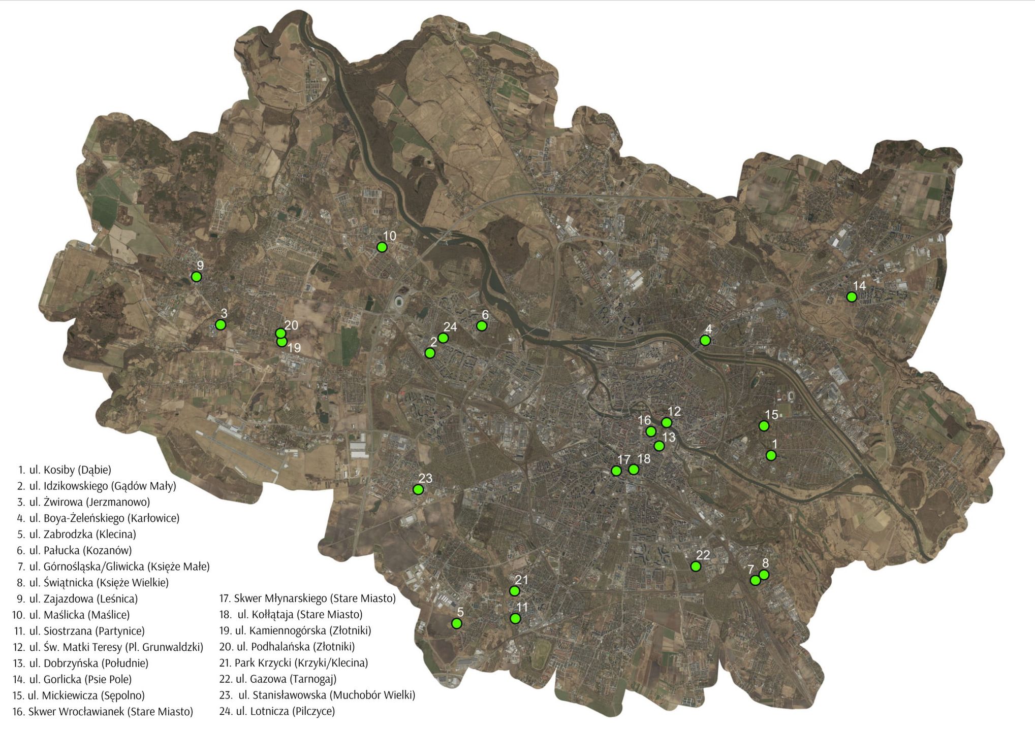 Wrocław. Zieleń, której nie chcemy oddawać. Tu powstaną parki i skwery