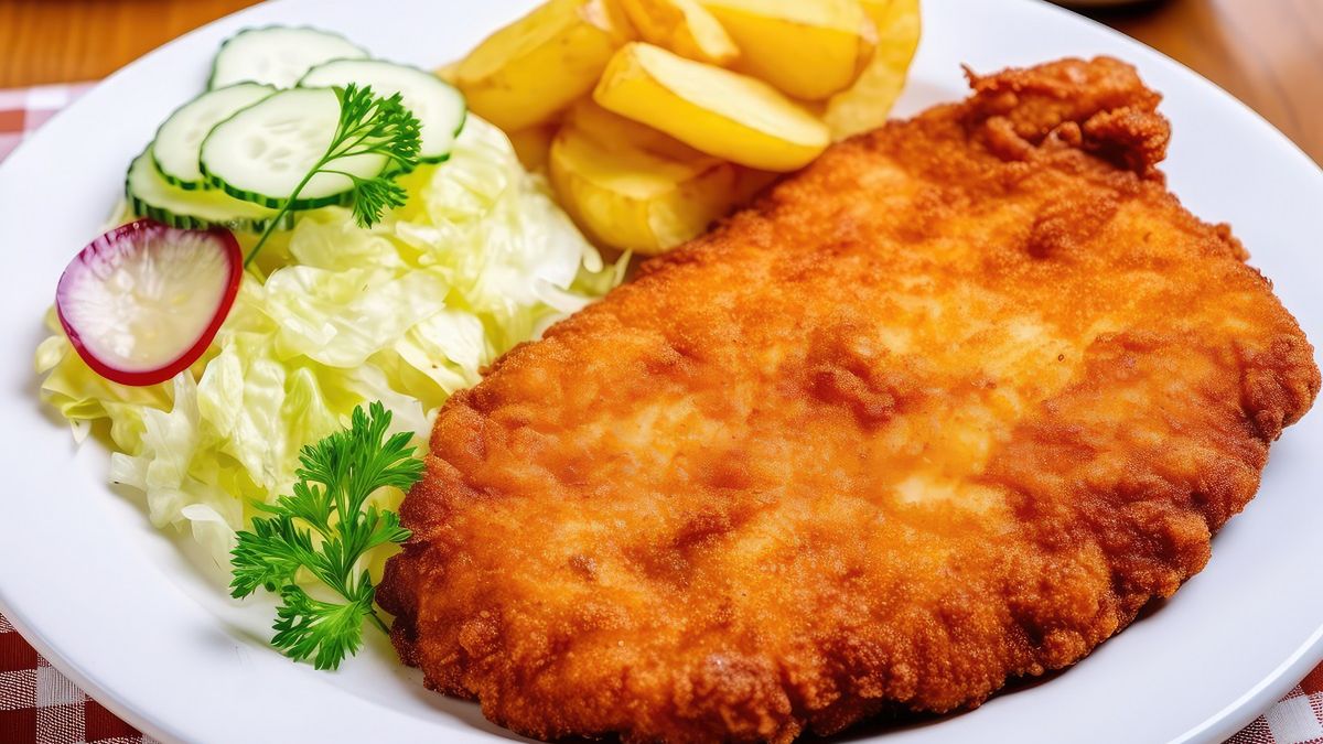 Kotlet schabowy z miodową kapustą to hit na niedzielę