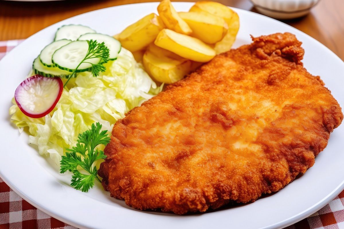 Kotlet schabowy z miodową kapustą to hit na niedzielę. Smakuje jak marzenie