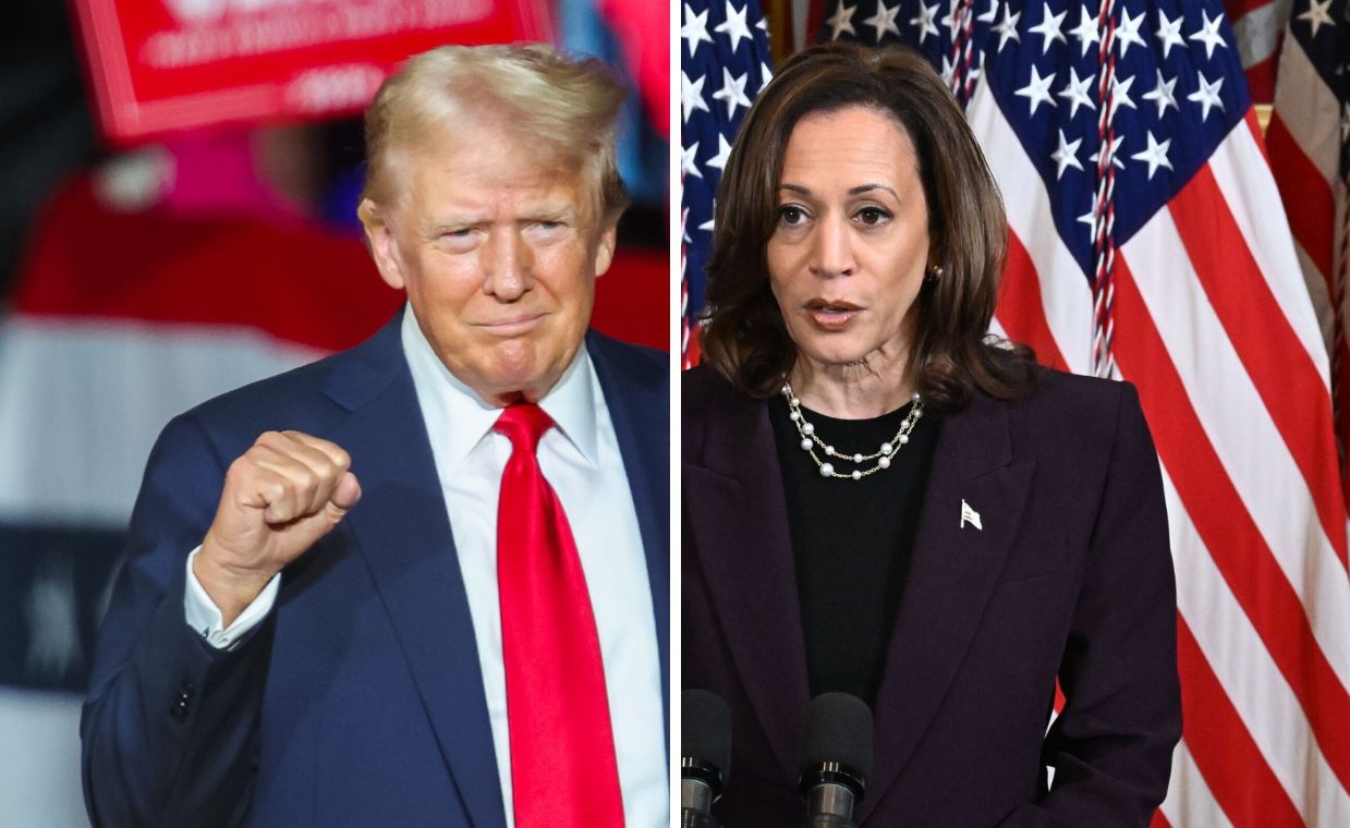 Trump i Harris idą łeb w łeb