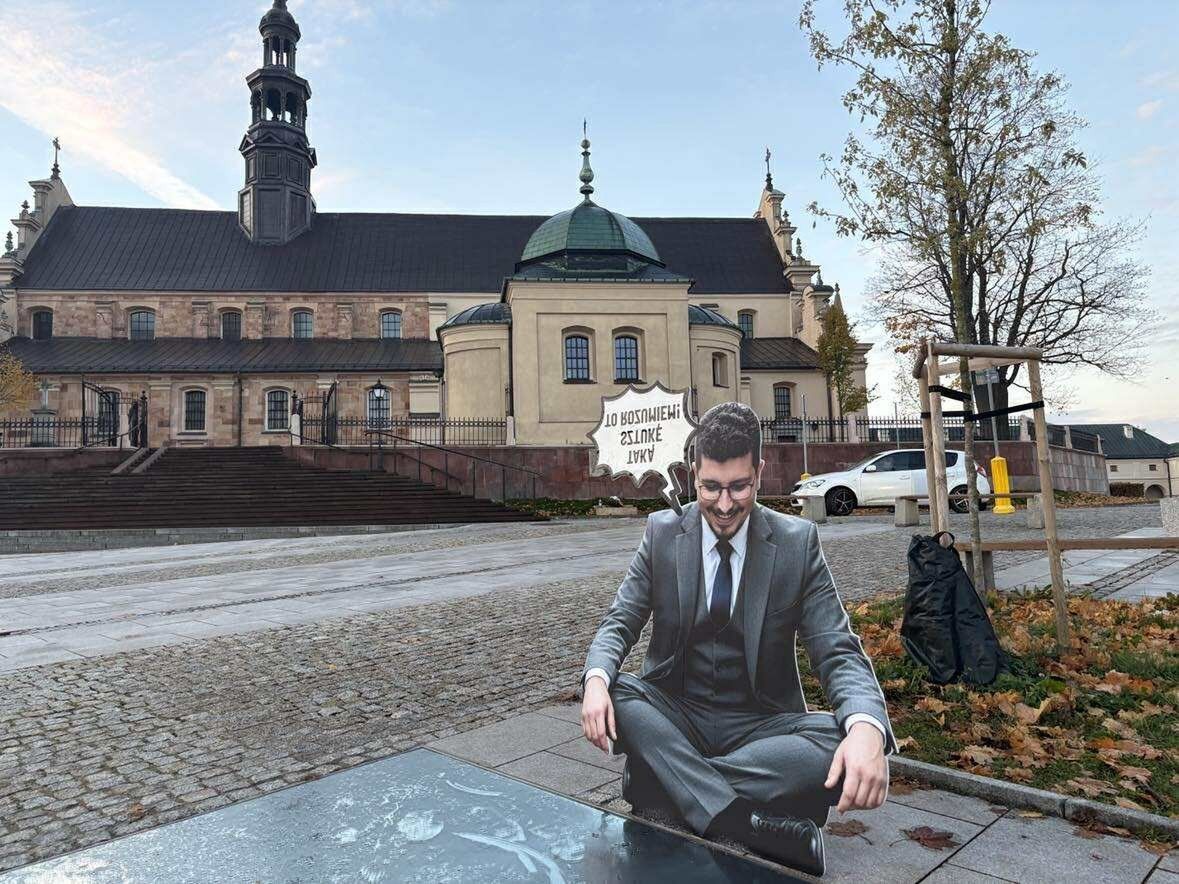 Nowa instalacja na placu Najświętszej Marii Panny w Kielcach