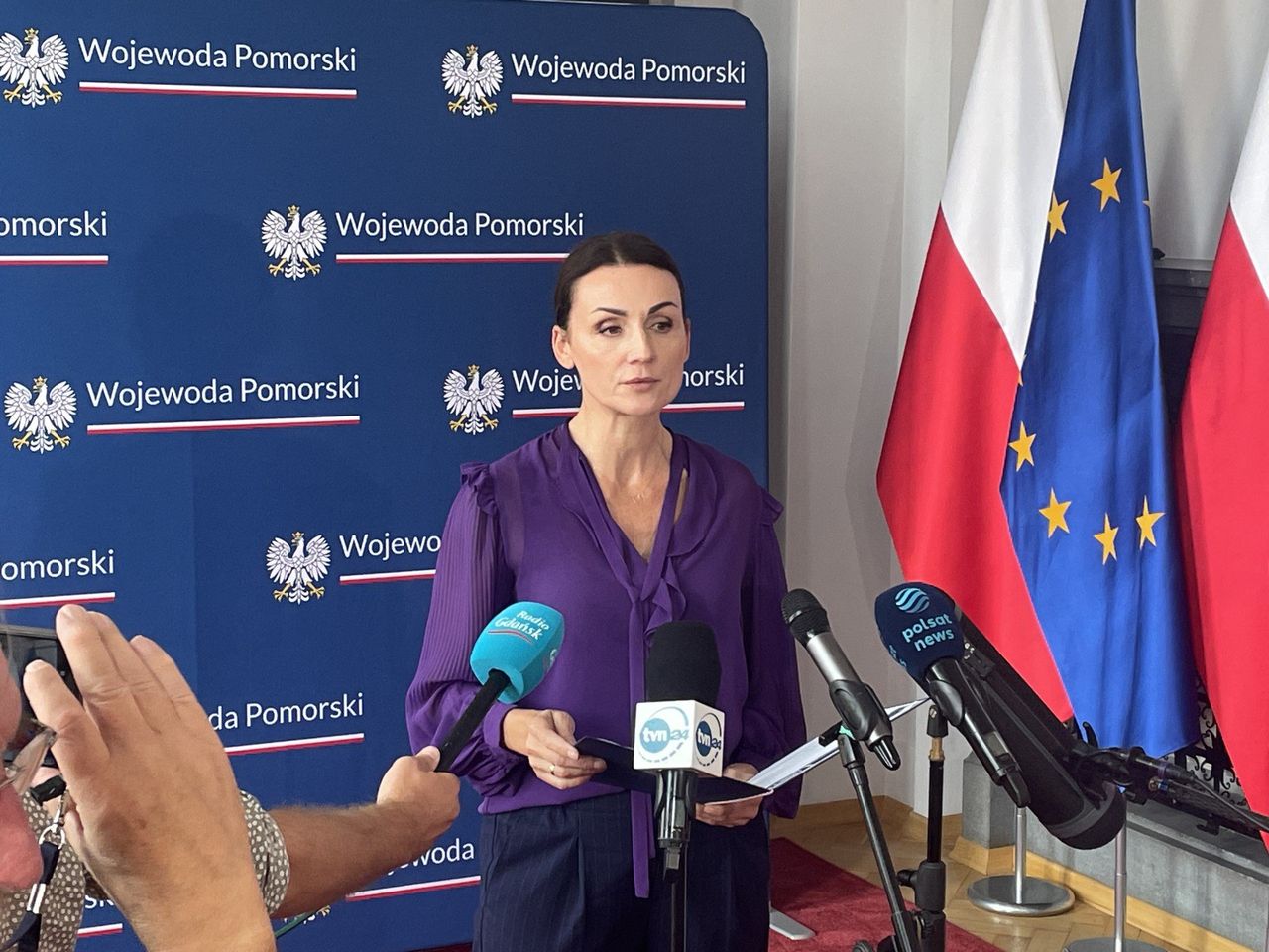 Nowy Dwór Gdański: Zalanych jest 300 domów. Strażacy nadal walczą z żywiołem