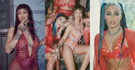 Drapieżna Rihanna i zmysłowa Lourdes Leon uwodzą w walentynkowej kampanii Savage X Fenty (ZDJĘCIA)