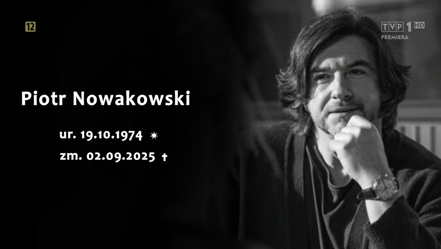 TVP oddało hołd zmarłemu Piotrowi Nowakowskiemu
