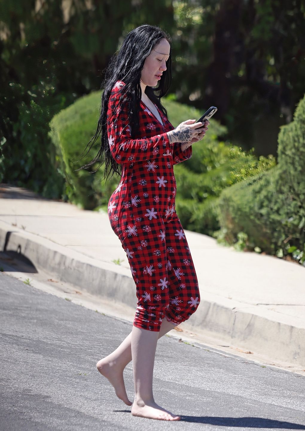 Noah Cyrus w świątecznej piżamce