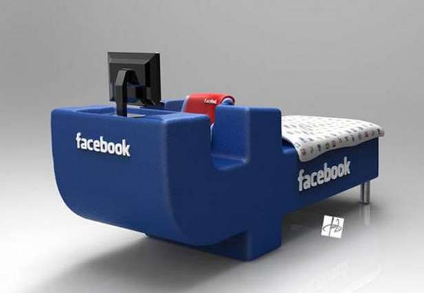 FBed - łóżko dla maniaków Facebooka 7