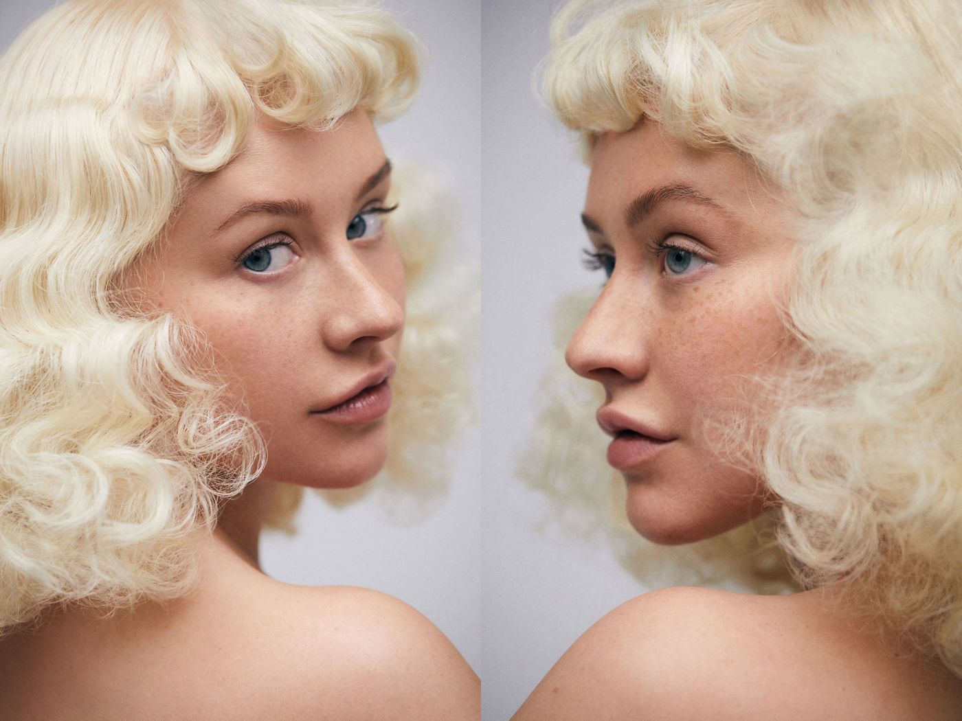 Christina Aguilera pozuje bez makijażu do sesji dla Paper Magazine 3