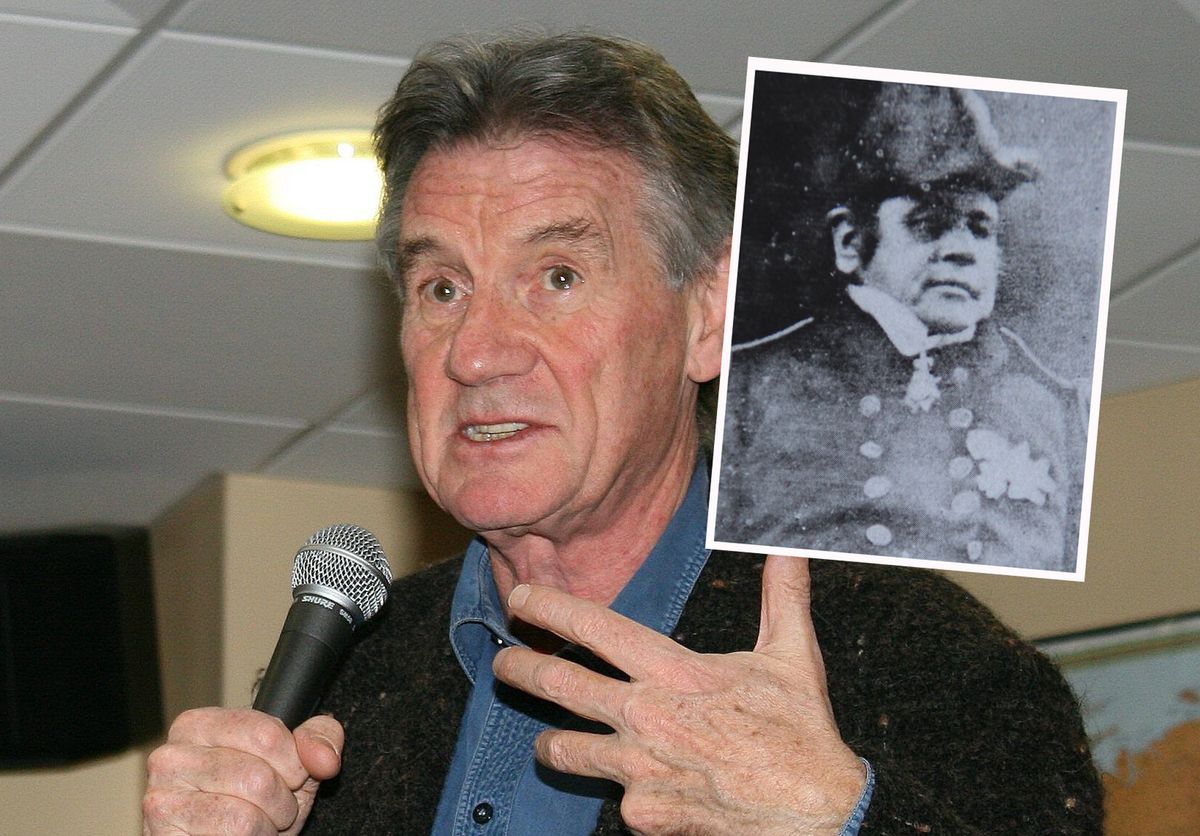 Michael Palin opisał tragiczny los załogi HMS Erebus, dowodzonej przez sir Johna Franklina (po prawej)
