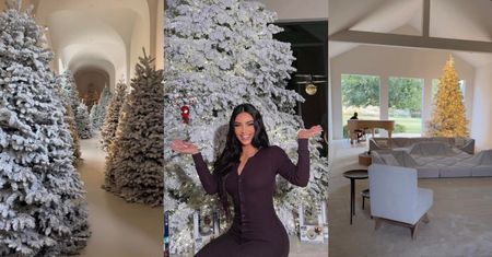 Kim Kardashian przeobraziła swoją posiadłość na święta w ZIMOWY LAS. Wynajęła też prywatnego pianistę. Ma fantazję? (ZDJĘCIA)