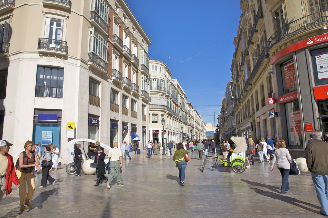 Malaga is not just about beaches. At this time of year, the picturesque streets are inviting.