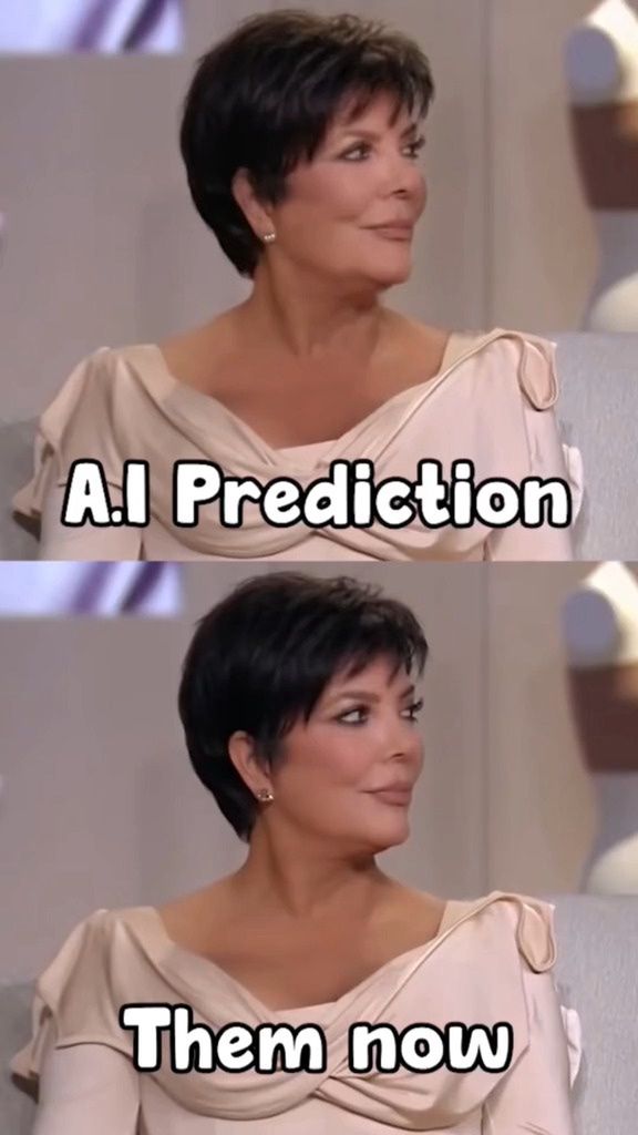 Zdjęcie Kris Jenner wygenerowane przez AI