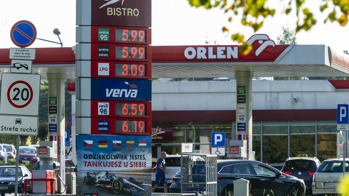 Ceny paliw na stacjach