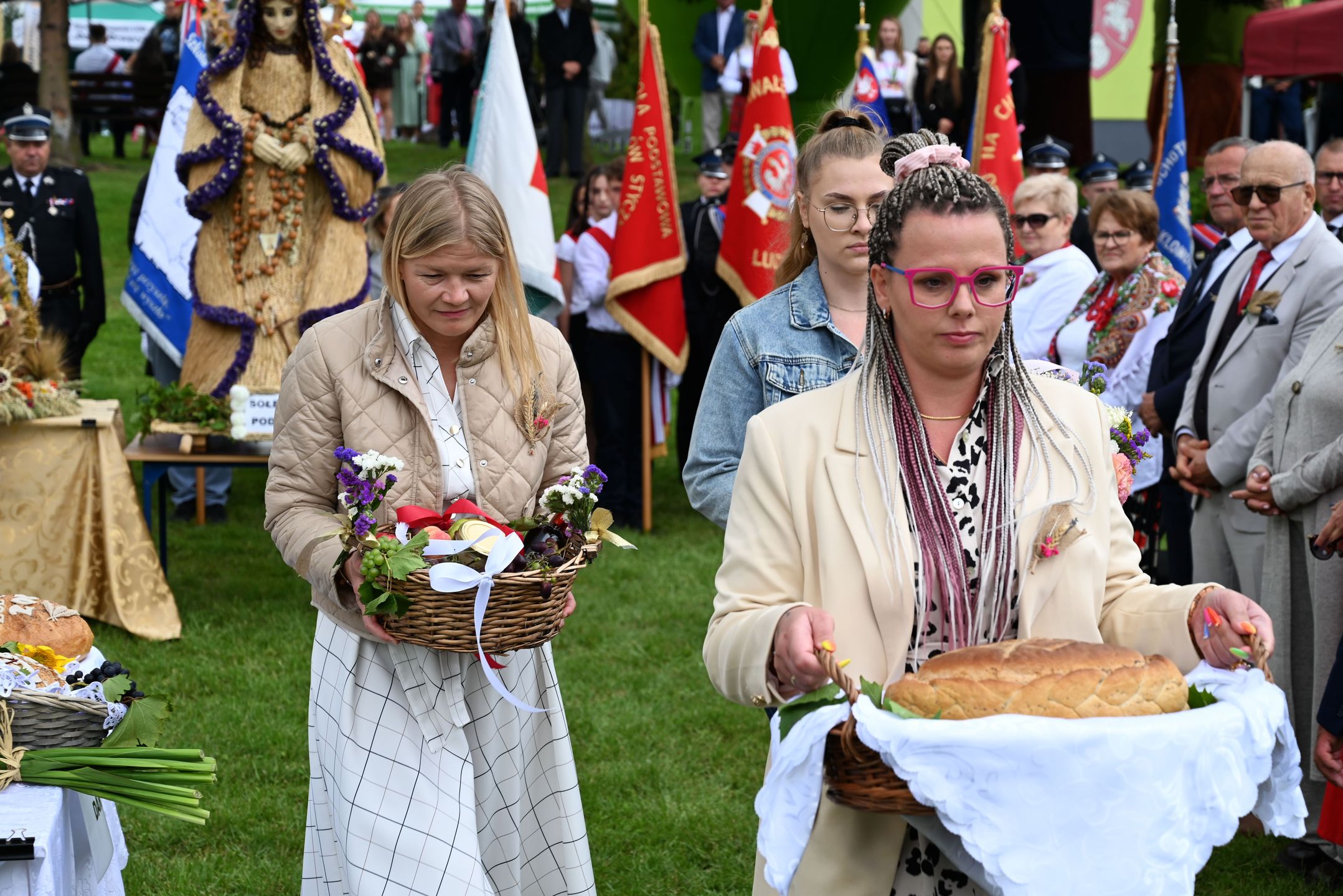 Tak wyglądały dożynki w gminie Zbójno