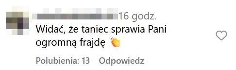 Internauci oceniają taniec Anny Lewandowskiej 