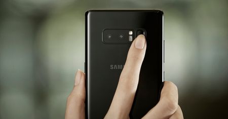 Galaxy Note 9 jednak z czytnikiem linii papilarnych ukrytym pod wyświetlaczem?