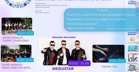 Turniej Miejscowości Gminy Frampol 2023. Gwiazda wieczoru zespół Megustar