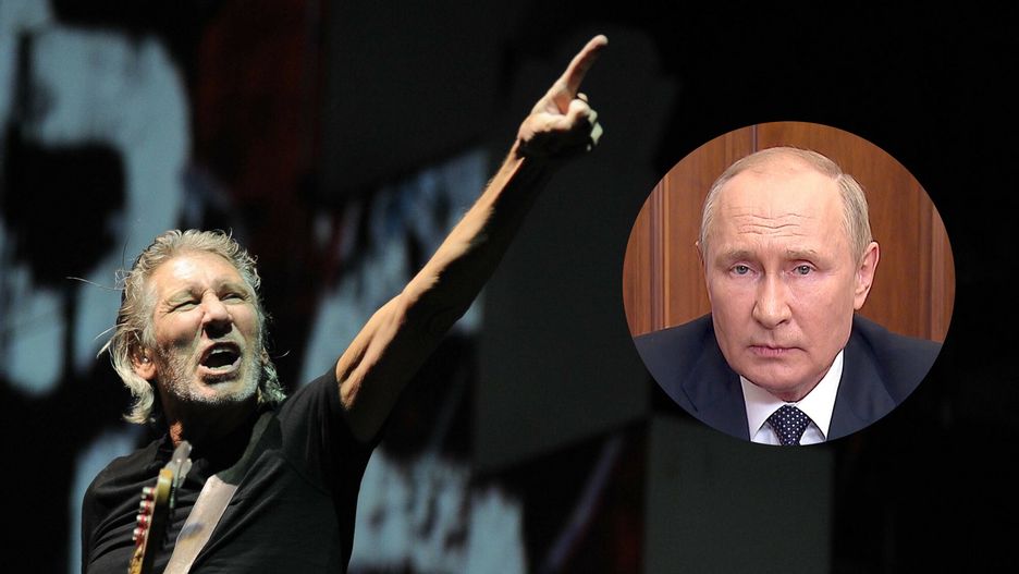 Roger Waters i Władimir Putin