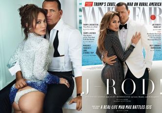 Miłość Lopez i Rodrigueza kwitnie na okładce "Vanity Fair"