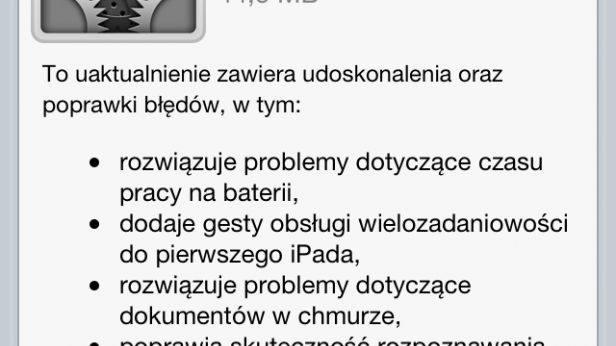 Oprogramowanie iOS 5.0.1 dostępne do pobrania 1