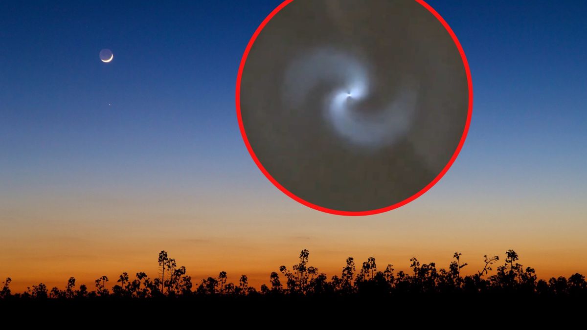 Wir na niebie nad Polską