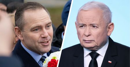 "Proszę mnie o to nie pytać". Kaczyński odpowiada ws. Nawrockiego
