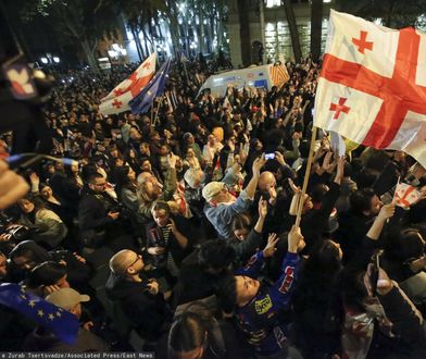 Gruzja wrze. Gigantyczne protesty i zatrzymania