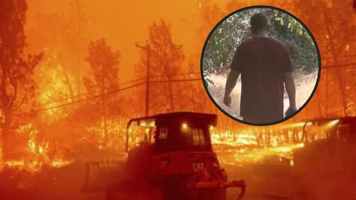 Kalifornia w ogniu. Mężczyzna podpalił samochód i wywołał ogromny pożar