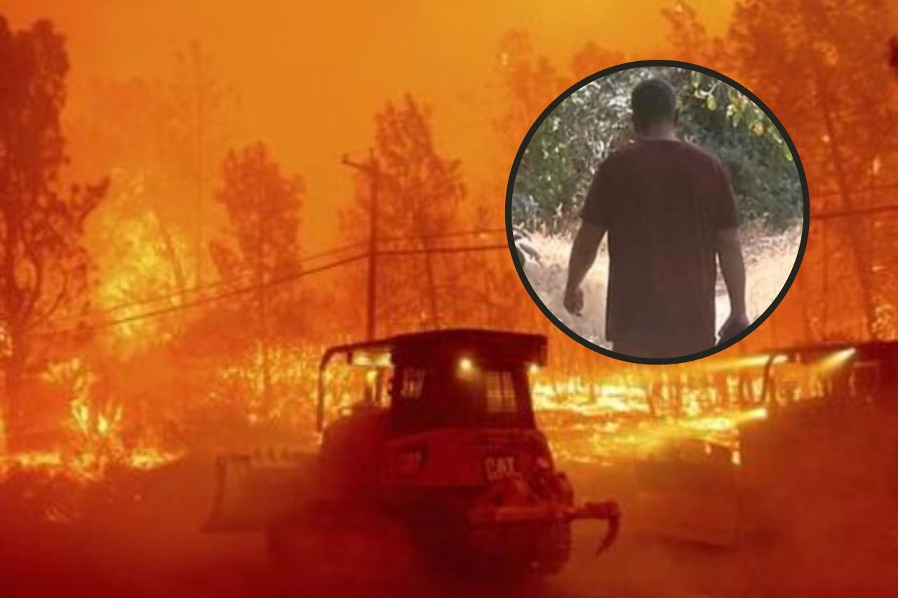 California wildfire: Convicted felon blamed for state's largest blaze