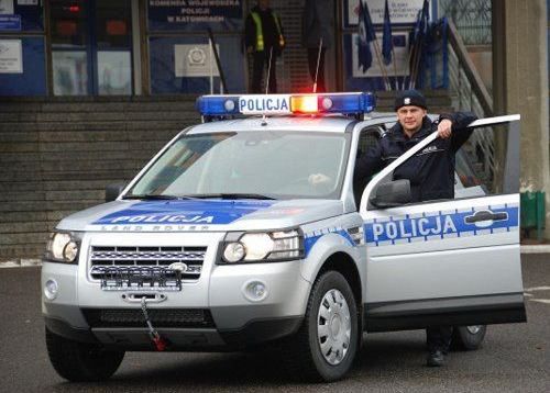 Land Rovery dla polskiej policji