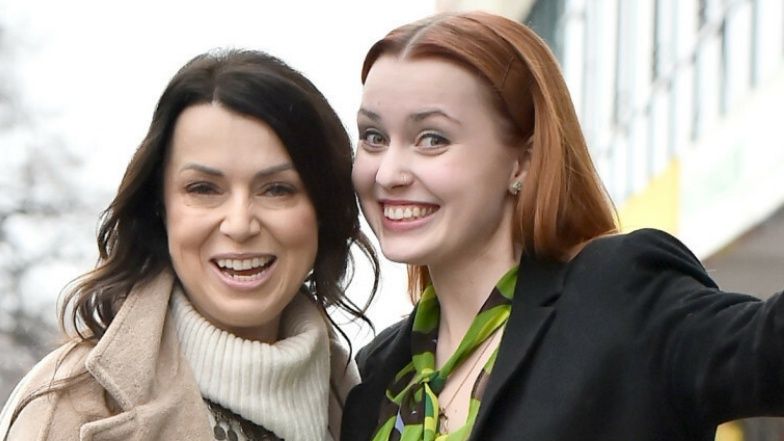 Katarzyna Pakosińska zabrała 18-letnią córkę do "Dzień Dobry TVN". Maja chce iść w ślady znanej mamy! (ZDJĘCIA)