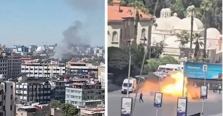 Macron w Syrii. Dwie eksplozje w pobliżu hotelu, gdzie się zatrzymał