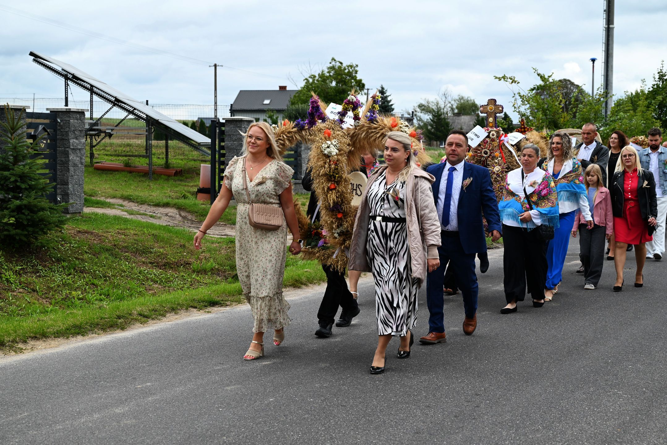 Tak wyglądały dożynki w gminie Zbójno