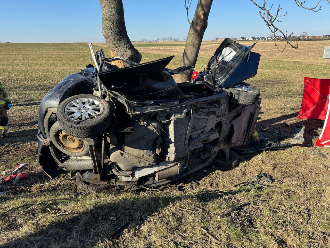 Tragiczny wypadek pod Nysą. Zginęły cztery osoby