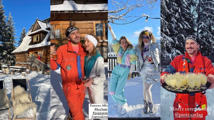 Wyjątkowe poprawiny Lary Gessler i Piotra Szeląga