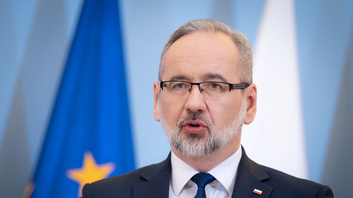 Polish Minister of Health Adam Niedzielski in Warsaw, Poland on 23 March 2022 (Photo by Mateusz Wlodarczyk/NurPhoto via Getty Images)