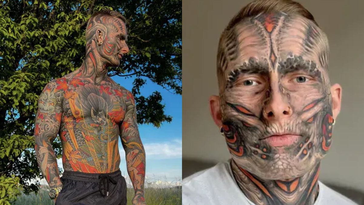 Wytatuował większość ciała. Dziś je usuwa i znalazł nową miłość