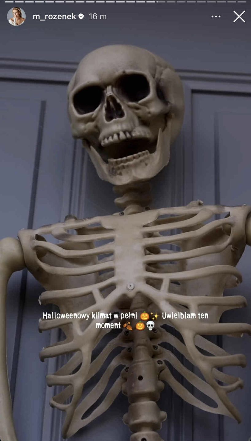 Dom Małgorzaty Rozenek-Majdan na Halloween