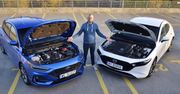 Porównanie Forda Focusa 1.0 EcoBoost Hybrid z Mazdą 3 2.0 e-Skyactiv X. Czy mały silnik może zastąpić duży?