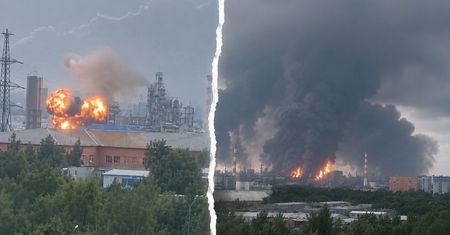 Moskwa płonie. Oto jak próbują się bronić Rosjanie