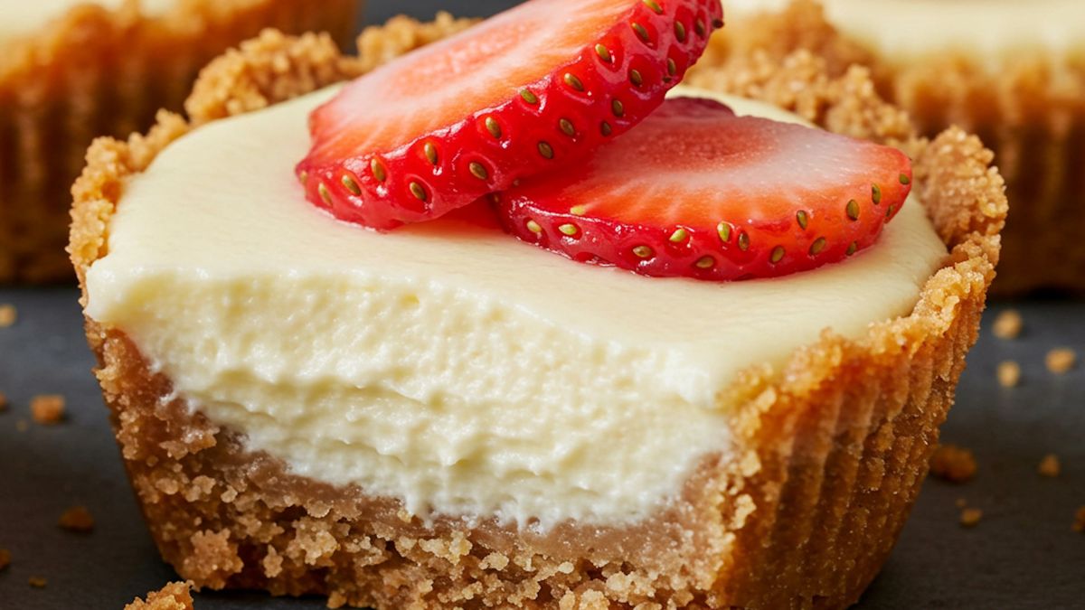 Pysze i proste babeczki sernikowe