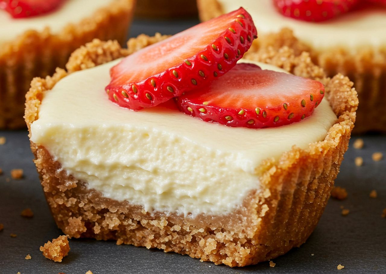 Pysze i proste babeczki sernikowe