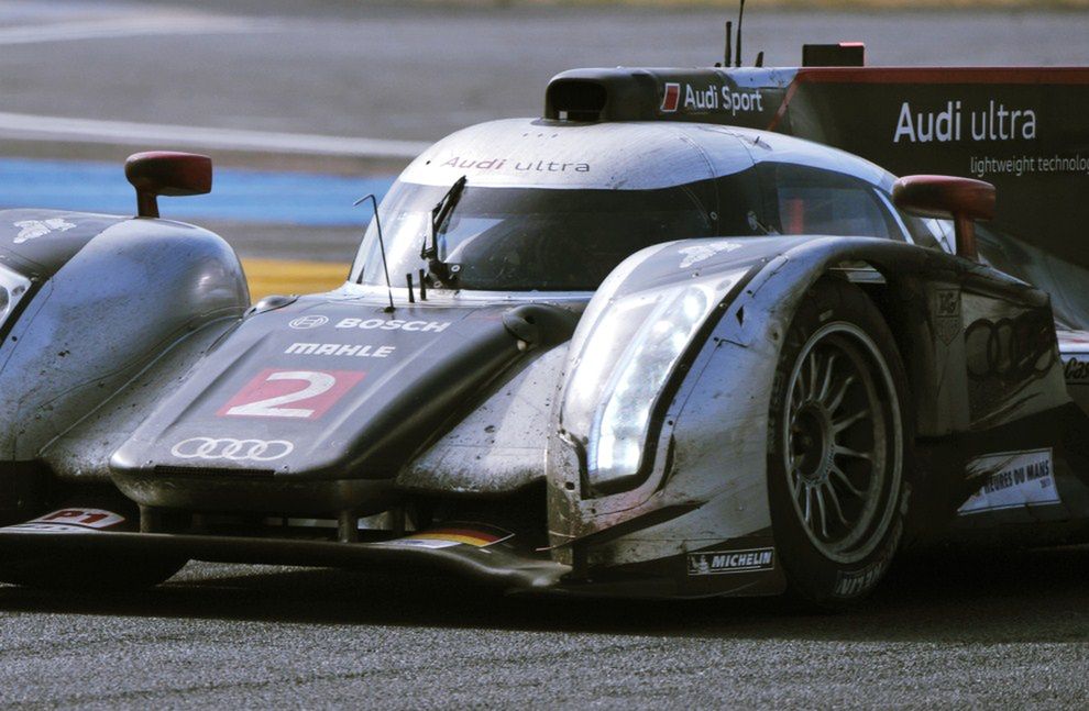 Benoit Treluyer prowadzi Audi #2
