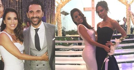 Ślubną suknię Evy Longorii zaprojektowała Victoria Beckham! (ZDJĘCIA)