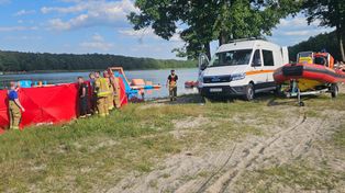 Tragedia nad Jeziorem Skrzyneckim. Nie żyje 18-latek