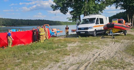 Tragedia nad Jeziorem Skrzyneckim. Nie żyje 18-latek