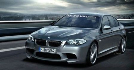 BMW M5 (F10) - pierwsze rendery