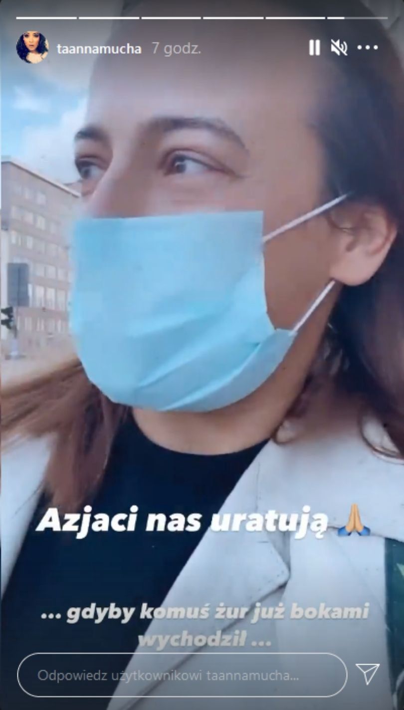 Anna Mucha narzeka na zamknięte sklepy